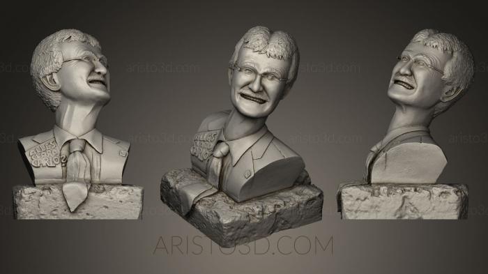 Busts and bas-reliefs of famous people (BUSTC_0331) 3D model for CNC machine